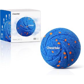 【New Material】Cheerble Smart Interactive Dog Toy, Wicked Ball AIR, Automatic Moving, Bouncing, and Rotating Ball, E-TPU Material, IPX7 Waterproof Rating, Active Rolling Ball for Medium and Large Dogs