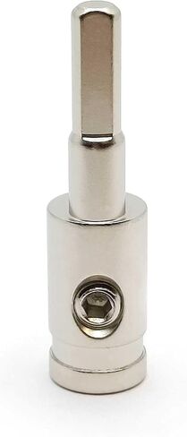 Terminal Connector Brass with Gold Plated 4 to 6 Gauge Amp Input Reducers for 4-6 Gauge Wire 2Pcs, Golden in Saudi Arabia