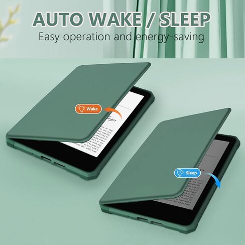 FUWANG Case for Kindle 6 inch 11th Generation 2022 Release Only - Ultra Slim Lightweight Premium PU Leather Folio Cover with Auto Wake/Sleep for Kindle 6'' 11th Generation 2022 in Saudi Arabia