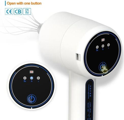 Electric Hand Mixer Egg Beater USB Rechargeable (White) in Saudi Arabia