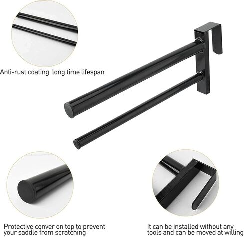 2PCS Saddle Rack,Heavy Duty Portable Saddle Rack Stand Removable Saddle Stand with 2 Bars for English and Western Saddles in Saudi Arabia