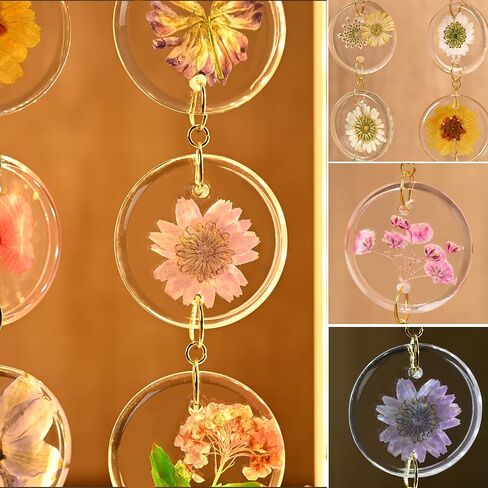 SMUK Handmade Dried Flower LED Desk Lamp, 3 Way Dimmable Cute Pressed Flower Bedside Lamp with Wooden Frame for Desk, Table, Bedroom, Living Room, Office, Aesthetic Cute Table Lamp in Saudi Arabia