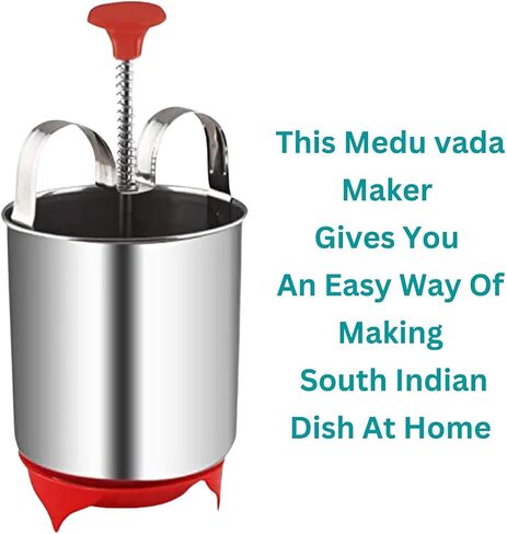 ماكينة صنع Medu WADA من الفولاذ المقاوم للصدأ مع حامل ماكينة Mendu WADA تصنع شكلًا مثاليًا ومقرمشًا Medu WADA in Saudi Arabia