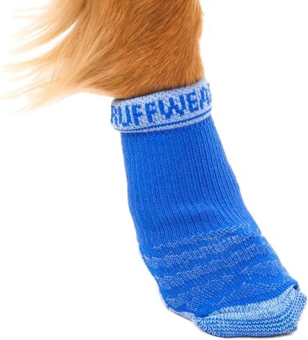 Ruffwear, جوارب Bark'n Boot، جوارب مريحة للكلاب وبطانات أحذية طويلة، بني ترابي، 1.50 بوصة/1.75 بوصة in Saudi Arabia