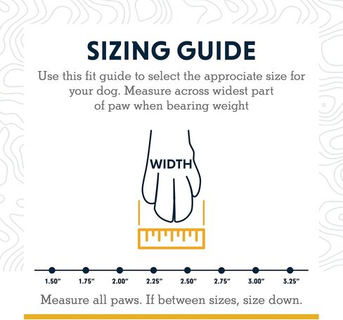 Ruffwear, جوارب Bark'n Boot، جوارب مريحة للكلاب وبطانات أحذية طويلة، بني ترابي، 1.50 بوصة/1.75 بوصة in Saudi Arabia