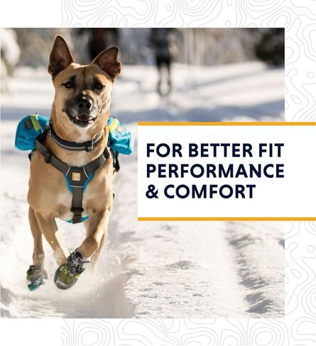 Ruffwear, جوارب Bark'n Boot، جوارب مريحة للكلاب وبطانات أحذية طويلة، بني ترابي، 1.50 بوصة/1.75 بوصة in Saudi Arabia