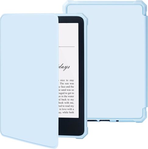 FUWANG Case for Kindle 6 inch 11th Generation 2022 Release Only - Ultra Slim Lightweight Premium PU Leather Folio Cover with Auto Wake/Sleep for Kindle 6'' 11th Generation 2022 in Saudi Arabia