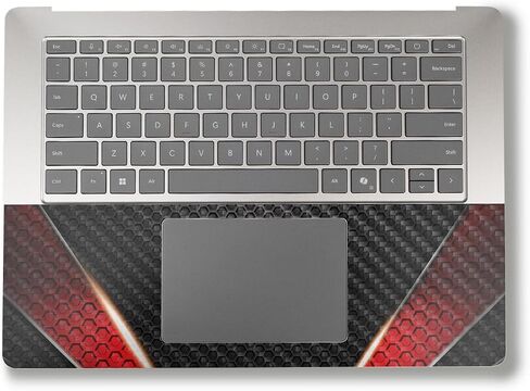 غلاف كمبيوتر محمول من ألياف الكربون متوافق مع Alienware M18 R2 (2024) - أشعة سداسية - غطاء لاصق واقٍ من الفينيل 3M ممتاز - سهل التطبيق | صُنع في الولايات المتحدة الأمريكية بواسطة MightySkins in Kuwait