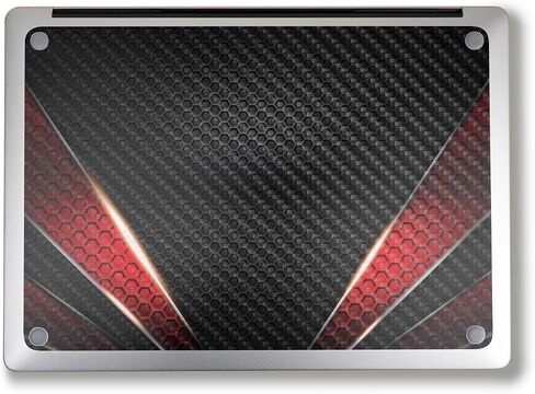 غلاف كمبيوتر محمول من ألياف الكربون متوافق مع Alienware M18 R2 (2024) - أشعة سداسية - غطاء لاصق واقٍ من الفينيل 3M ممتاز - سهل التطبيق | صُنع في الولايات المتحدة الأمريكية بواسطة MightySkins in Kuwait
