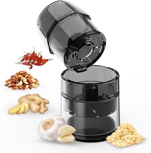 Garlic Press, UHIYEE Multipurpose Garlic Grinder Twister BPA-Free, Garlic Crusher Tool Dishwasher Safe, Easy-Clean Garlic Press Mincer for Ginger, Herb, Nuts & More, Ideal Kitchen Gifts in Saudi Arabia
