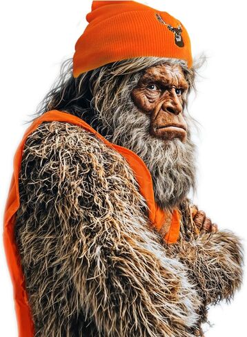 Klarny Outdoors Blaze Orange Hunting Hat and Vest, Premium High Performance Blaze Orange Deer Beanie and Hunting Vest in Saudi Arabia