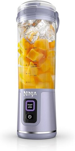 Ninja Blast Portable Blender, Cordless, 18oz. Vessel, Personal Blender For-Shakes and Smoothies, BPA Free, Leakproof-Lid and Sip Spout, USB-C Rechargeable, Dishwasher Safe, Tinted Lavender, BC151LD in Saudi Arabia