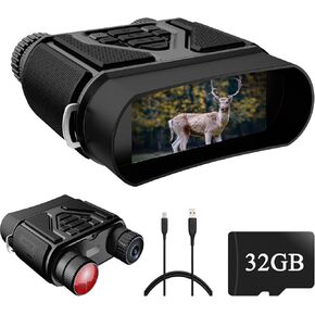Night Vision Goggles Night Vision Binoculars for Total Darkness,Best Gifts for Men Him Dad Husband Boyfriend, Gear for Hunting and Camping