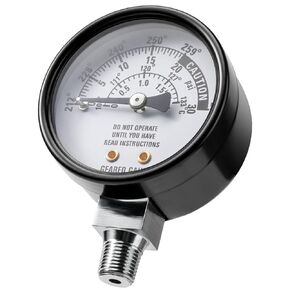 Pressure Dial Gauge Replacement for All American 1930 Pressure Canner/Cookers - Accurate & Easy to Read Steam Pressure Gauge Parts for All American 910 915 921 925 930 941 Pressure Cookers Canners