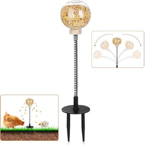 Peck Toy, Interactive Slow Feed Release Toy for Your Flock, Chicken Slow Feeder Boredom Busting Fun Maintain Your Hens Entertained(1 Pack)