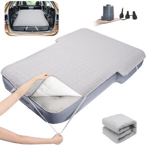Car Air Mattress with Bed Sheet, Car Air Mattress Back Seat SUV with Built in Pump, SUV Air Mattress Car Bed Camping for Jeep JK JL JKU JLU Unlimited 4 Door, 10inch Ultra Thick