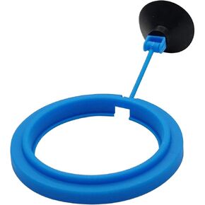 Fish Feeding Ring, Fish Floating Food Feeder with Suction Cup Square Shape Fish Tank Fish Feeder Aquarium Fish Turtle Tank Accessories Food Feeder Goldfish, Turtle(Round)