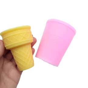 Ice Cream cone Wax mold Resin Soap mold Candle realistic wax melts mold Soap Candle Mold for Wax Mold for Resin NC082