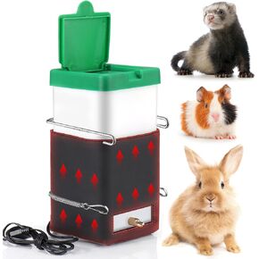 زجاجة مياه أرنب ساخنة من Palksky، 32 أونصة، موزع تغذية مياه بدون تنقيط على شكل أرنب، درجة حرارة ثابتة 20 درجة مئوية، تمنع تجميد الماء للهامستر جربيل، خنازير غينيا، فئران الفئران الصغيرة، ملحقات قفص الحيوانات الأليفة in Kuwait