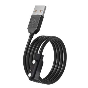 Dog Bark Collar Charger Power Cord, USB Magnetic Charging Cable Compatible with DINJOO TC-03 Dog Bark Collar and TC03Pro Shock Collar, Replacement Charger for DINJOO TC03 Dog Training Collar Black