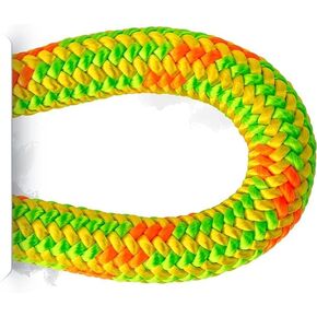 Pelican Rope Arborist Rope 11.8mm x 120Ft High-Strength 24-Strands Static Climbing Rope | 5,400 lb Strength for Tree Climbing, Pulling, Outdoors & Swing | Made in USA - Yiper, Tight Spliced Eye