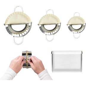 3-in-1 304 stainless steel dumpling maker empanada maker press mini pie maker