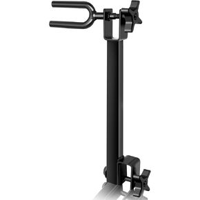 Long Handle Tree Stand Bow Holder, Heavy Duty Hunting Bow Holder, Bow Rest Hanger for Treestand with Adjustable Knob, Easy Installation and Durable for Outdoor Hunting Gear Accessories