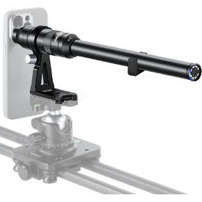 NEEWER 18mm 2X Macro Probe Lens with 17mm Thread for Mobile Phone Video Recording, for NEEWER Phone Cage/Phone Case with 17mm Lens Adapter Compatible with iPhone Samsung, LS-51