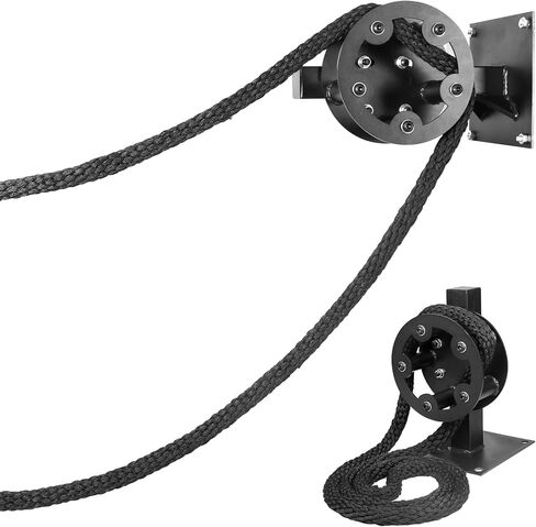 جهاز تدريب المقاومة من INNOLIFE، جهاز تدريب حبل البكرة للياقة البدنية، جهاز تسلق حبل البكرة، جهاز مقاومة قابل للتعديل لصالة الألعاب الرياضية المنزلية in Kuwait