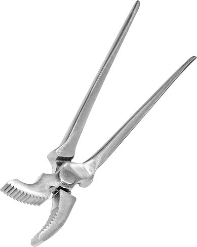 Hoof Clincher 12-Inch - Chrome Vanadium Steel | Farrier Tool for Expert Horseshoeing & Perfect Hoof Trimming | Essential Farrier Supplies for Precision & Durability. in Kuwait