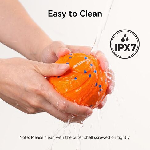 【New Material】Cheerble Smart Interactive Dog Toy, Wicked Ball AIR, Automatic Moving, Bouncing, and Rotating Ball, E-TPU Material, IPX7 Waterproof Rating, Active Rolling Ball for Medium and Large Dogs in Saudi Arabia
