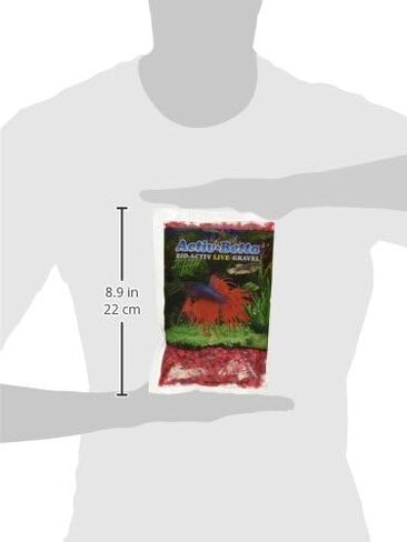 Neon Pink Aquarium Sand, 1 Lbs - Premium Fish Tank Substrate for Betta and Freshwater Aquariums, Enhances Water Quality and Vibrant Aesthetic in Saudi Arabia