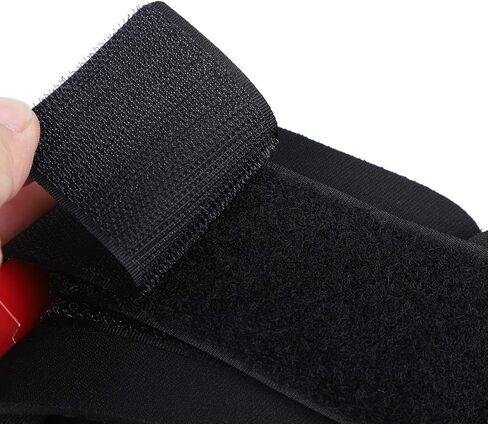 EVTSCAN 1 Pair Horse Support Boots, PU Secure Leg Protection Horse Tendon Boots Breathable Wrap Less Sweat and Rubs Equestrian Equipment(L-Red) in Saudi Arabia
