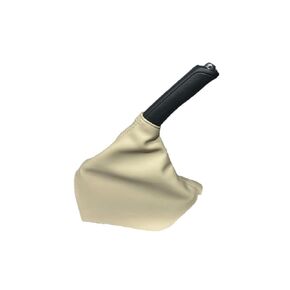 Replacement Synthetic Leather Parking Brake Boot Cover In Ivory Tan Compatible With Subaru Impreza Forester Crosstrek WRX STI 2008 2009 2010 2011 2012 2013 2014 2015 2016 (Made In USA)