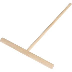 Hemoton Nonstick Cookware 2pcs T Shape Crepe Maker Pancake Wooden Spreader Stick, Wooden Crepe Tools, Crepe Maker Accessories, Crepe Spreaders for Making Crepes Turner Spatula in Saudi Arabia