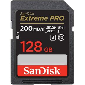 SanDisk Extreme PRO 128GB UHS-I U3 SDXC Memory Card