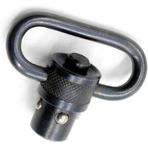 Smith's KIT 1 inch Sling Swivel Push Button Heavy Duty Quick Detachable Sling Swivel Black