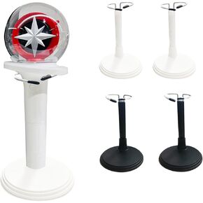 Stand Kpop, 5.5inch-1.9inch Lightstick Stand, 4-Piece Set, （2 Black and 2 White） ﻿