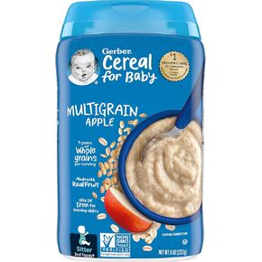 Gerber Baby Cereal 2nd Foods Probiotic, Oatmeal Banana, 8 Ounce (Pack of 6)