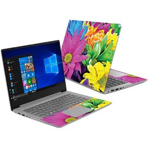 غلاف MightySkins متوافق مع Lenovo Ideapad 330S 14 بوصة (2018) - زهور ملونة | غطاء ملتف من الفينيل واقٍ ومتين وفريد ​​من نوعه | سهل التطبيق والإزالة وتغيير الأنماط | صنع في الولايات المتحدة الأمريكية