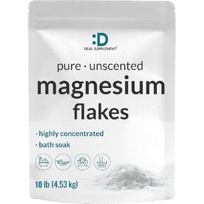 Magnesium Citrate Powder 500mg, 3lbs – Unflavored, Easily Absorbed – Purified Trace Mineral for Muscle, Heart, & Digestive Support – One a Day, Non-GMO, Filler Free
