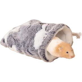 Sugar Glider Bonding Pouch Carrier Bag, Small Animals Sleeping Pouch Bag with Breathable Vent and Drawstring, Portable Travel Bag for Sugar Glider Rat Squirrel Guinea Pig Birds Parrot (Pink)