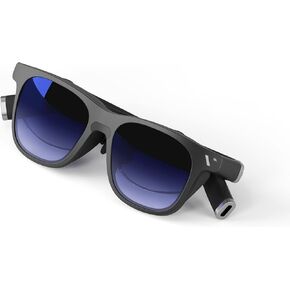 One Lite XR Glasses, 120" Full HD, Harman Sound, AR Glasses fits iPhone 16/15 (Spatial Video Supported), Steam Deck/ROG Ally/Gaming Consoles/PC/Android, Myopia Adjustments