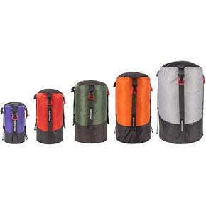 Ultra-light Compression Stuff Sack, 70D Nylon Sleeping Bag Stuff Sack 1L/5L/7L/17L/25L Compression Bag Space Saving Gear for Camping Hiking Backpacking