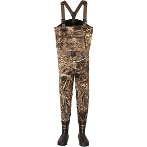 Hodgman Men's Brighton Neoprene Cleated Waders, Realtree Max, Fishing & Hunting Apparel