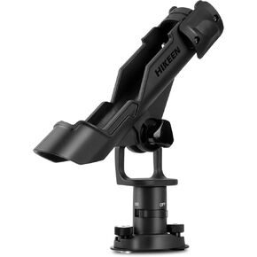 Kayak Fishing Rod Holder, Fishing Boat Rod Holder with T-Shaped Screw Mounted on The Rail or Kayak, Fishing Boat, Fishing Rod Rack for Track System, 360 Degree Adjustable Fishing Pole Holders