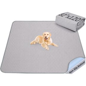 Dog Pee Pad Washable 82x82 Extra Large, Fast Absorption Reusable Puppy Pads, Waterproof Pet Training Pads,Non-Slip Whelping Pad for Dog Playpen, Incontinence, Housebreaking