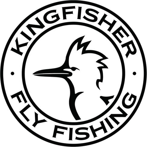 أنبوب قضيب مثلث لصيد الأسماك من Kingfisher Fly Fishing - 9 بوصات - سهل الحمل حقيبة تخزين للحماية الكاملة - منظم داخلي مقسم ويعمل مع قضبان المياه العذبة + المالحة in Saudi Arabia