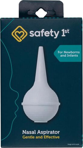 Safety 1st Nasal Aspirator, White, One Size in Saudi Arabia