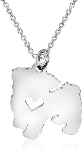 KEYCHIN قلادة الكلب المالطي هدايا محبي الكلاب المالطية مجوهرات الكلب المالطي للكلاب أمي مالك الكلب سيدة الكلب in Kuwait